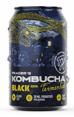 Prager'S Kombucha Black 330 ml