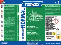 Tenzi Preparat myjący do posadzek matowych Topefekt Normal, 1l - 2