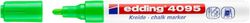 Edding Marker kredowy e-4095 2-3 mm, jasnozielony [BIURO]