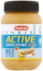 Primavika Pasta Orzechowa Active 98% – Bez Dodatku Soli I Cukru 470 G