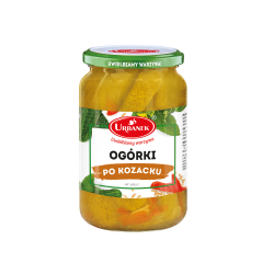 Urbanek Ogórki po kozacku 680g/350g 