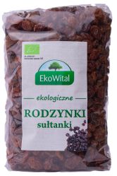 Ekowital Rodzynki Sułtanki Bio 500 G