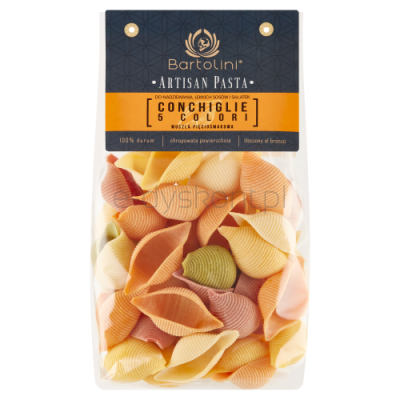 Bartolini Makaron Durum 300g muszla nr 2 pięciosmakowa