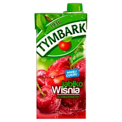 Tymbark Napój jabłko wiśnia 1 l