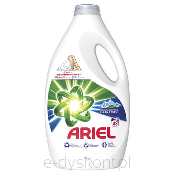 Ariel Płyn Do Prania Mountain Spring Clean Fresh 48 Prań 2400 Ml