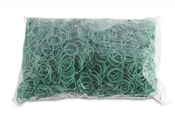 Office Products Gumki recepturki średnica 25mm, 1,5x1,5mm, 60% kauczuku, 1000g, zgrzewka, zielone