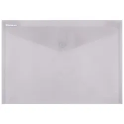 Donau Teczka kopertowa zatrzask, PP, A4, 180mikr., dymna