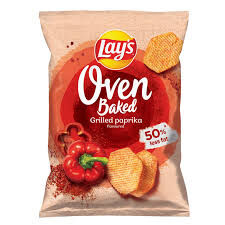 Lays Oven Baked Grilled Paprika 110g