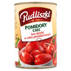 Pudliszki Pomidory Całe W Soku Pomidorowym 400G