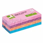 Q-Connect Bloczek Samoprzylepny Rainbow, 38X51Mm, 3X4X100 Kart., Mix Kolorów  - 2