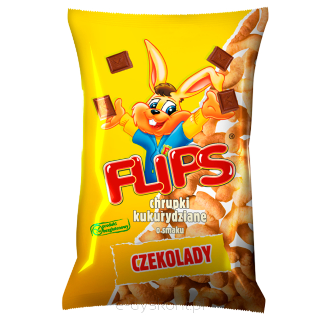 Sante Flips Chrupki Kukurydziane O Smaku Czekoladowym 70G 