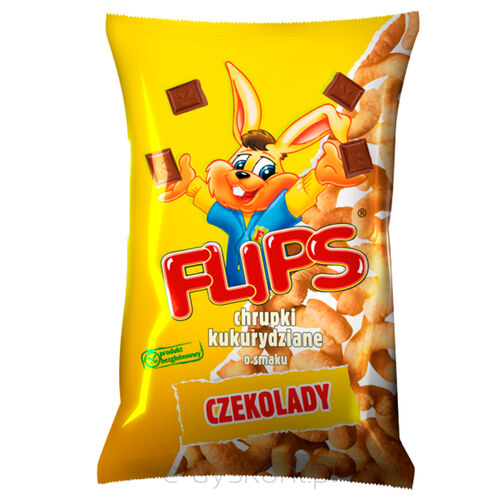 Sante Flips Chrupki Kukurydziane O Smaku Czekoladowym 70G 