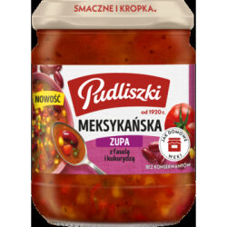 Pudliszki Zupa meksykańska z fasolą i kukurydzą  440g