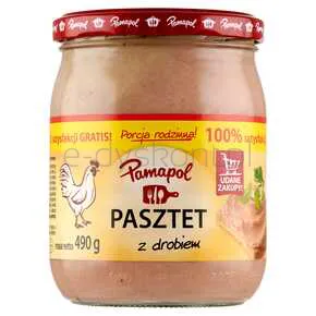 Pasztet Pamapol Z Drobiem 490 G