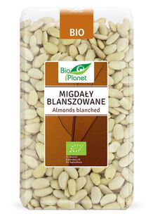 Migdały Blanszowane Bio 1 Kg - Bio Planet [BIO]