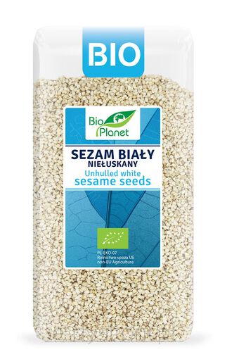 Sezam Biały Niełuskany Bio 400 G - Bio Planet [BIO]