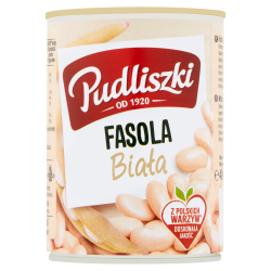 Pudliszki Fasola Biała 400G