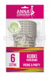Anna  Zaradna Kubki Papierowe 200 Ml, 6 Szt., Mix Kolorów - 2