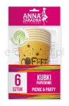 Anna  Zaradna Kubki Papierowe 200 Ml, 6 Szt., Mix Kolorów - 4