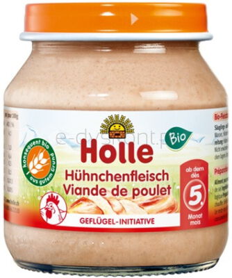Holle Słoiczek kurczak od 4 m-ca BIO 125 g