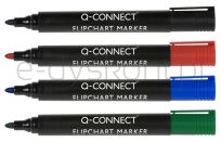Q-Connect Marker Do Flipchartów Okrągły, Czarny - 2