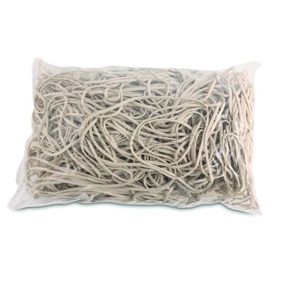 Office Products Gumki recepturki średnica 120mm, 1,5x2mm, 60% kauczuku, 1000g, zgrzewka, białe