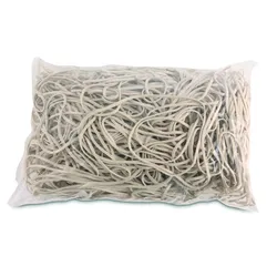 Office Products Gumki recepturki średnica 120mm, 1,5x2mm, 60% kauczuku, 1000g, zgrzewka, białe