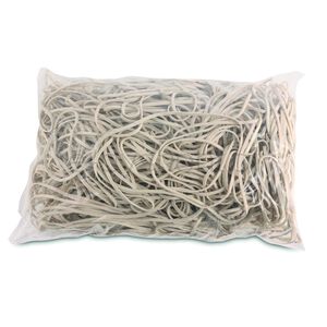 Office Products Gumki recepturki średnica 120mm, 1,5x2mm, 60% kauczuku, 1000g, zgrzewka, białe