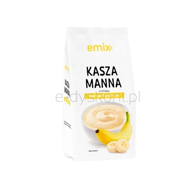 Kasza manna o smaku bananowym emix 500g