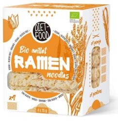 Diet Food Makaron Jaglany Ramen 100% Bezgl. Bio 280 G