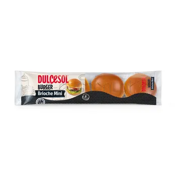 Dulcesol Mini Bułeczki Brioche do Burgerów 160 g