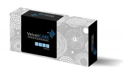 Velvet Chusteczki Kosmetyczne Celulozowe Professional Box, 2-Warstwowe, 100 Listków, Biały