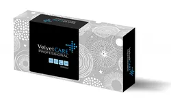 Chusteczki Kosmetyczne Celulozowe Velvet Professional Box, 2-Warstwowe, 100 Listków, Biały
