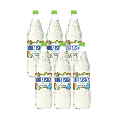 Jurajska Ze Smakiem Jabłka Niegazowana 20% Soku Butelka Pet 1,5L SK