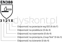 Rękawice spawalnicze Donau SAFETY DS-WELTIG, TIG, skóra kozia, rozm. 10/XL, biało-szare - 5