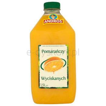 Andros Sok z pomarańczy wyciskanych 1,5L SK
