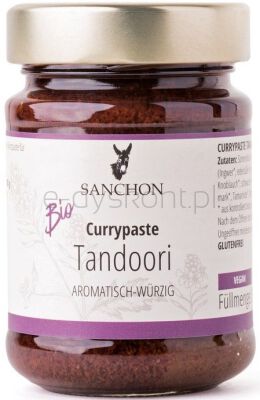 Sanchon Pasta curry tandoori BIO 190 g