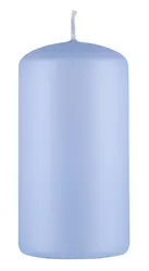 Świeca słupek DONAU HOME Standard Lakier, 60x115mm, błękit perła mat