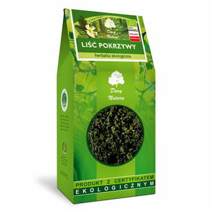 Herbatka Liść Pokrzywy Bio 80 G - Dary Natury [BIO]