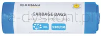 Worki na śmieci DONAU HOME, do segregacji, papier (LDPE), 120l, 10 szt., niebieskie - 2