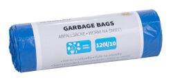 Donau Home Worki na śmieci do segregacji, papier (LDPE), 120l, 10 szt., niebieskie