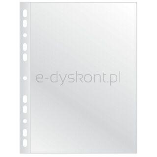 Q-Connect Koszulki na dokumenty PP, A4, krystal, 100mikr., 100szt.