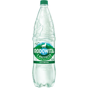 Rodowita z Roztocza woda mineralna gazowana 1,5L