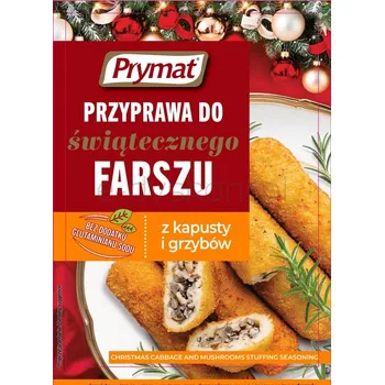 Prymat Przyprawa Do Świątecznego Farszu Z Kapustą 20G