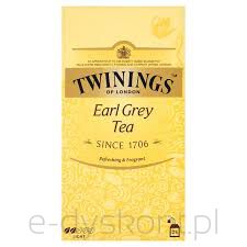 Twinings Herbata Czarna Aromatyzowana Earl Grey (25 saszetek)