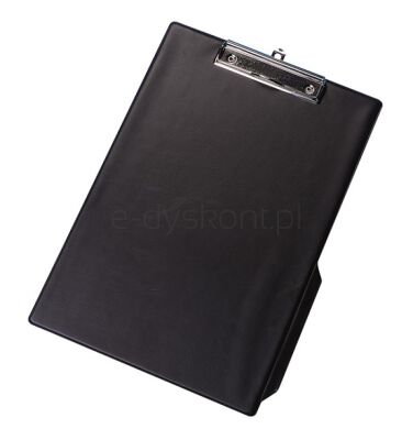 Q-Connect Clipboard deska, z klipsem, PVC, A4 czarny [BIURO]