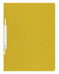 Donau Skoroszyt Preszpan, A4, Twardy, 390Gsm, Żółty 