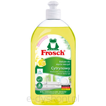 Frosch Cytrynowy Balsam Do Mycia Naczyń 500 Ml