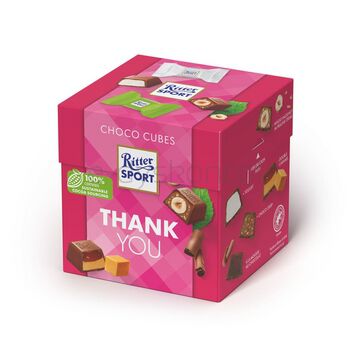 Ritter Sport Czekoladki Schokowurfel Thank you 176g