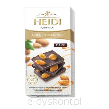 Heidi Grand'Or Dark Almonds 100g